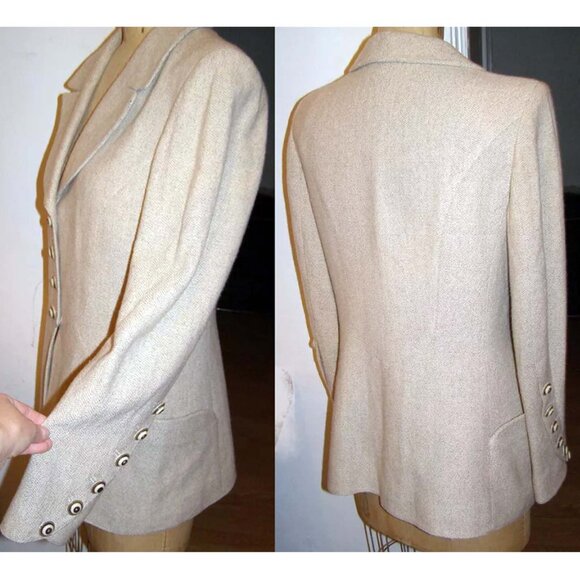 🗼💖Vintage Emanuel Ungaro Parallele skirt suit 10 - Picture 4 of 16